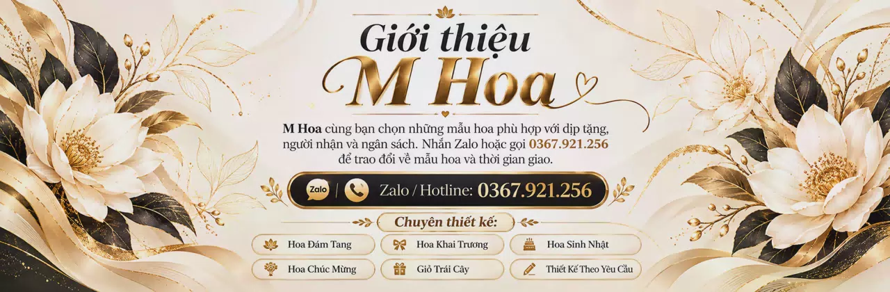 Ảnh bìa Shop hoa tươi Xã Tiên Yên Quảng Ninh - Tư vấn mẫu hoa hợp ngân sách